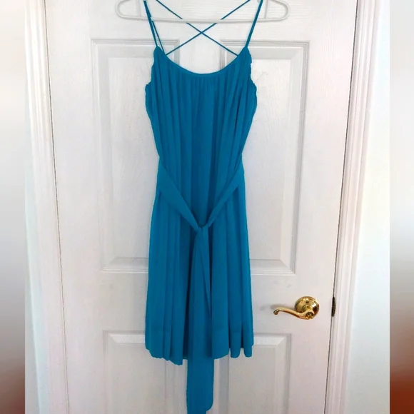 Calvin Klein Collection Blue Mini Sundress - Picture 14 of 16